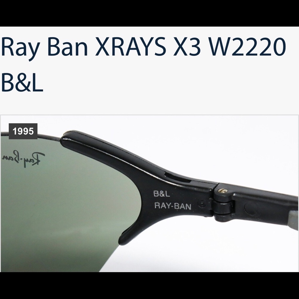 Super rare Ray-Ban singlases. No cese